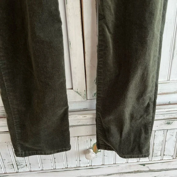EC Kut Olive Green Diana Corduroy Skinny Pants sz 12 Kut from the Kloth - Picture 5 of 10